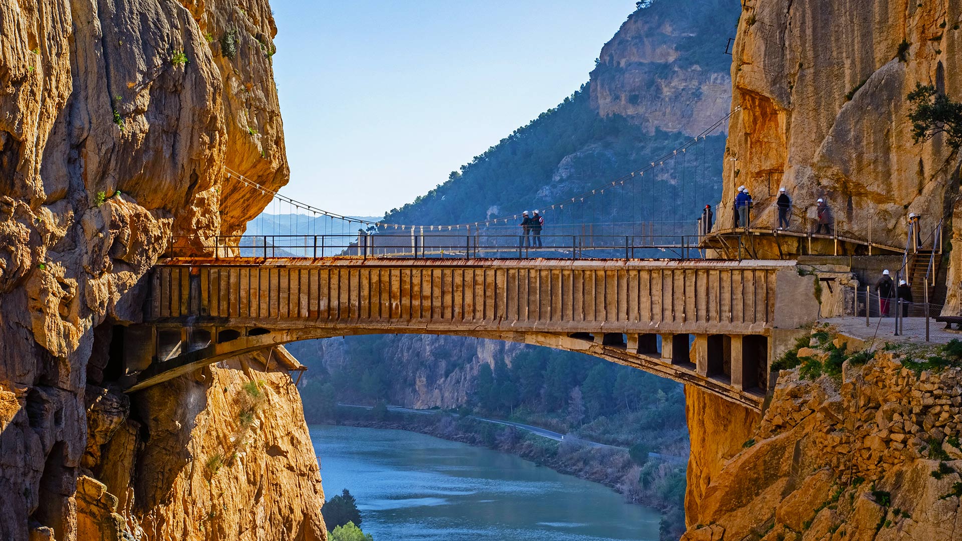 The El Caminito bridge in Andalusia